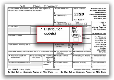 distribution code 7 in form 1099 r box 7|irs 1099 distribution codes.